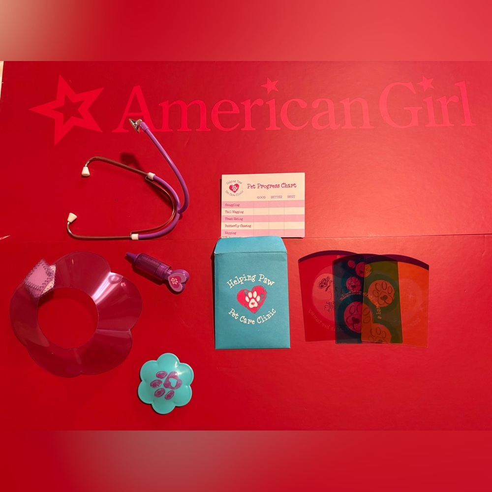 American Girl Pet Care Set
